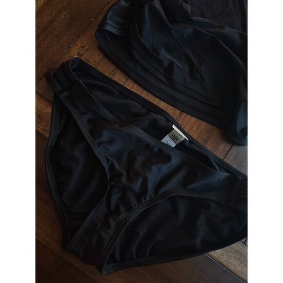 PinkBlush Maternity Black Tankini size L - Picture 7 of 8